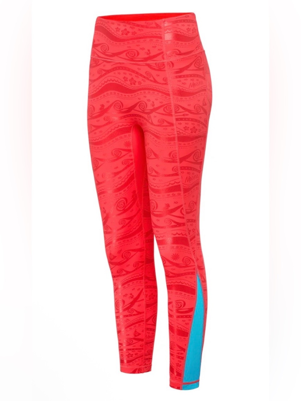 Crowned Athletics Disney Princess Moana Women’s Leggings Size Large